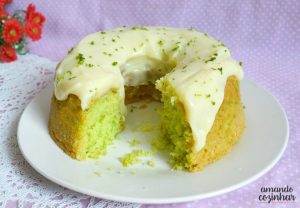 bolo de limão verde