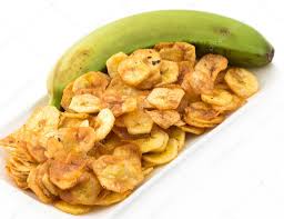 Chips de banana frita prático e simples