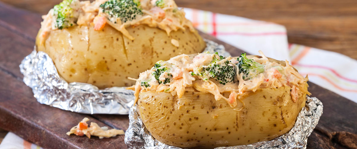 Batata Recheada Com Frango Receitas Nota Dez