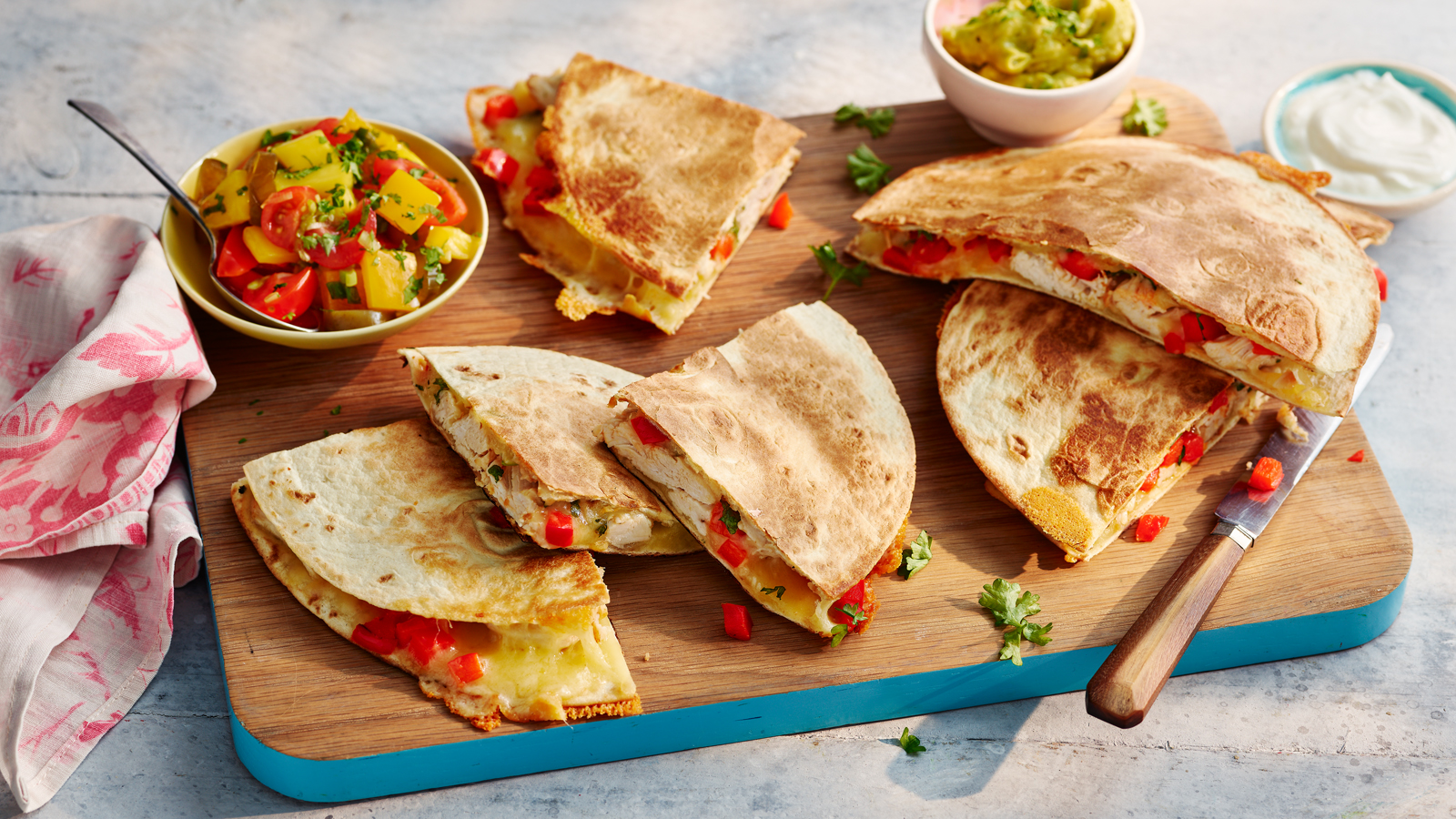 Receita deliciosa de quesadillas - Receitas Nota Dez