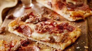 pizza de bacon