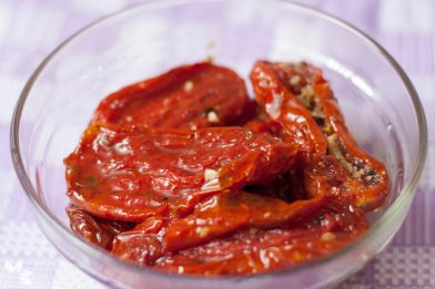 Receita de tomate seco no microondas