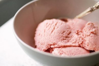 O melhor sorvete de gelatina
