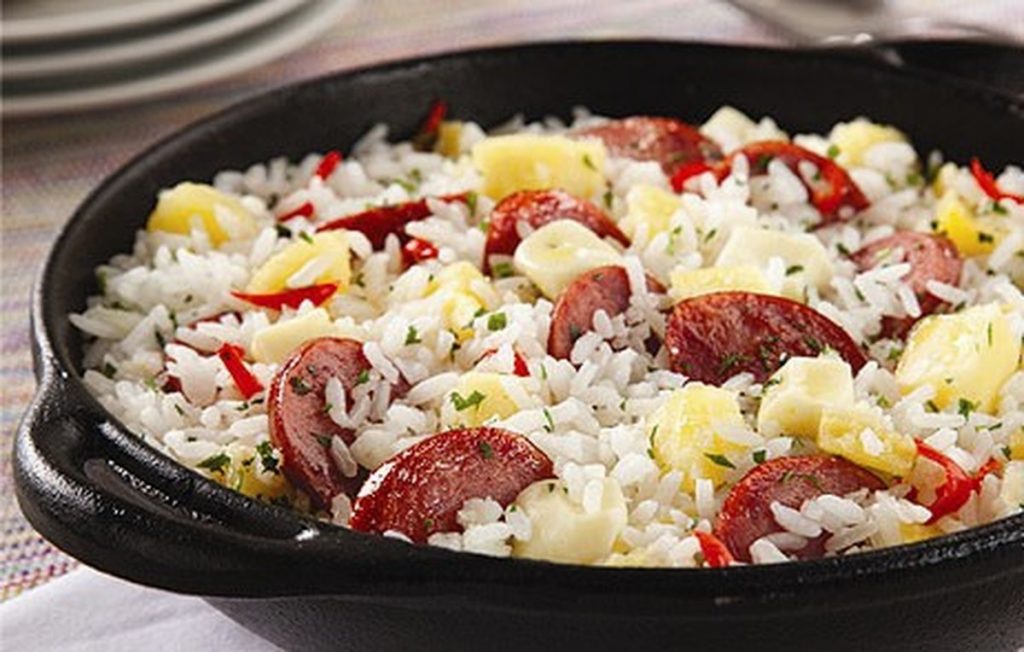 Simples Arroz Com Calabresa Receitas Nota Dez 8395